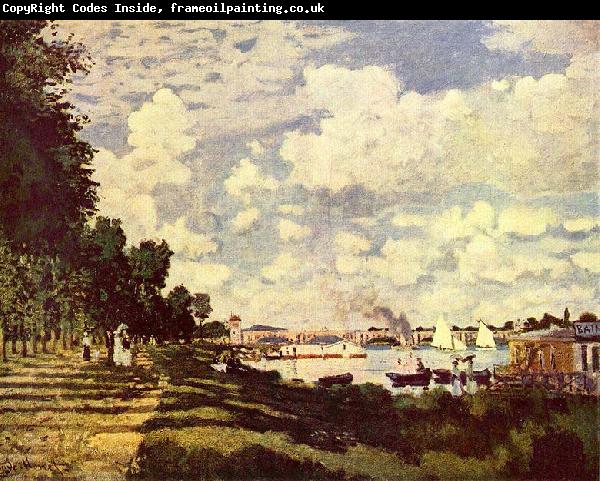 Claude Monet Seine Basin with Argenteuil,